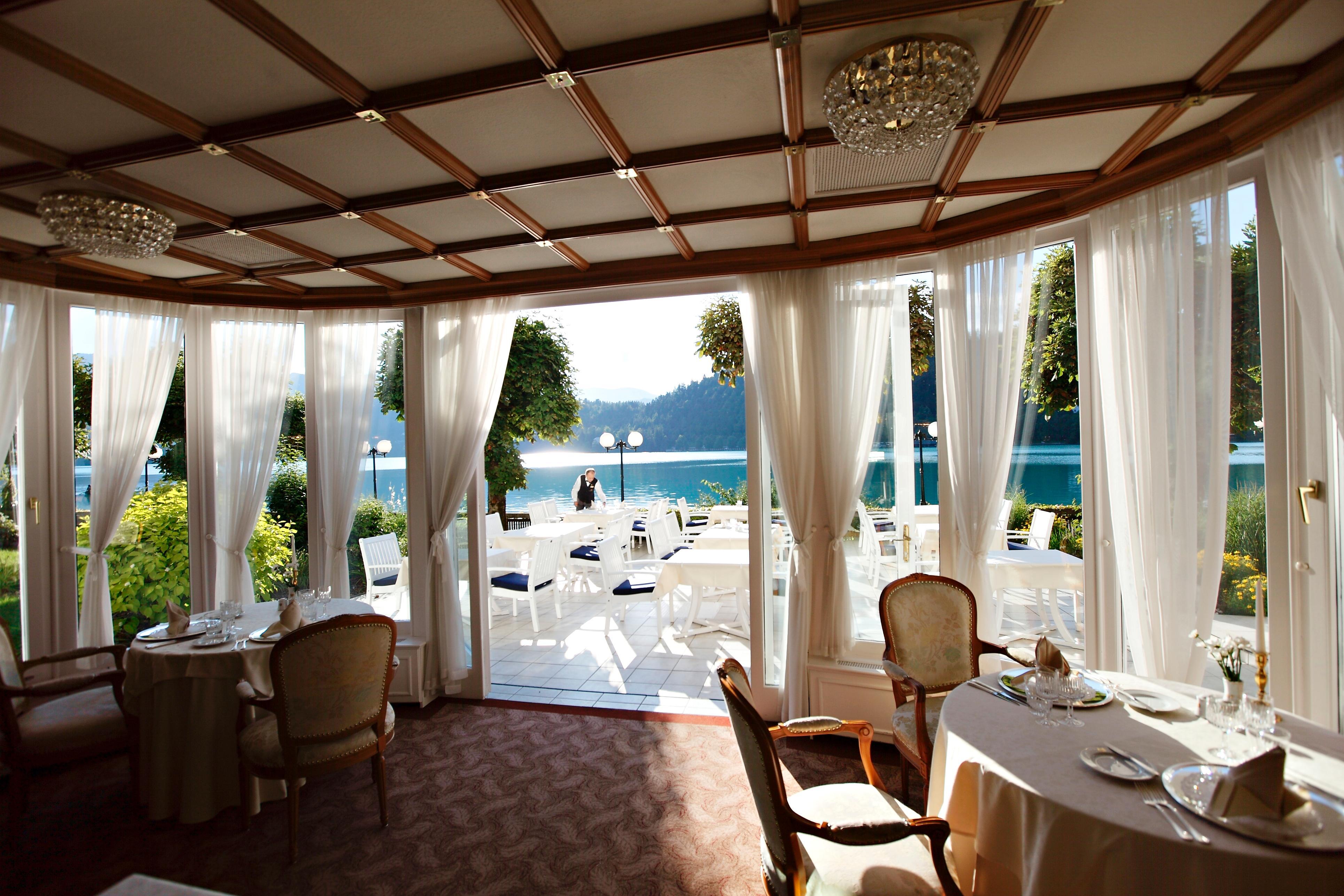 Grand Hotel Toplice - Small Luxury Hotels Of The World Bled Luaran gambar Restaurant