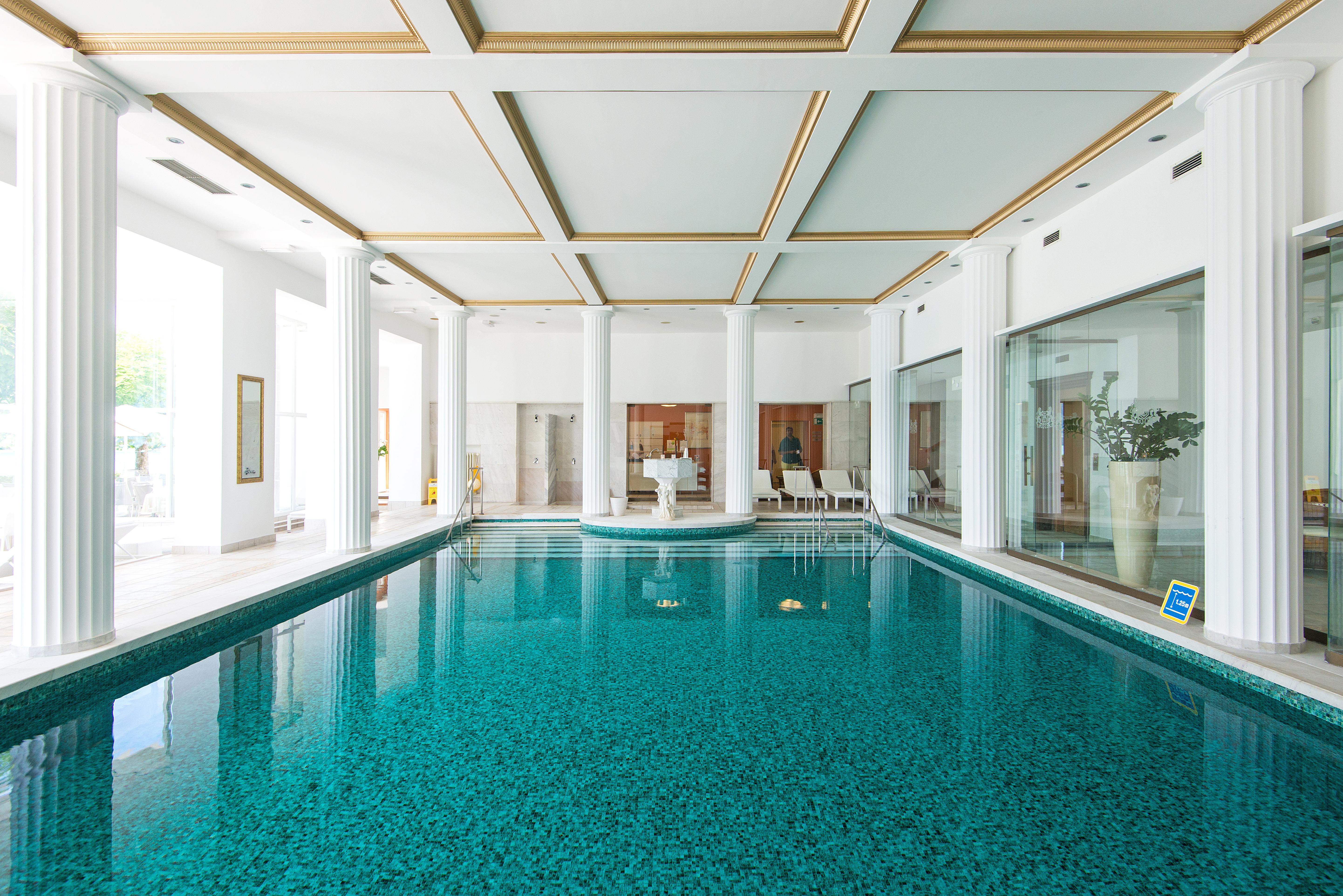Grand Hotel Toplice - Small Luxury Hotels Of The World Bled Luaran gambar The swimming pool