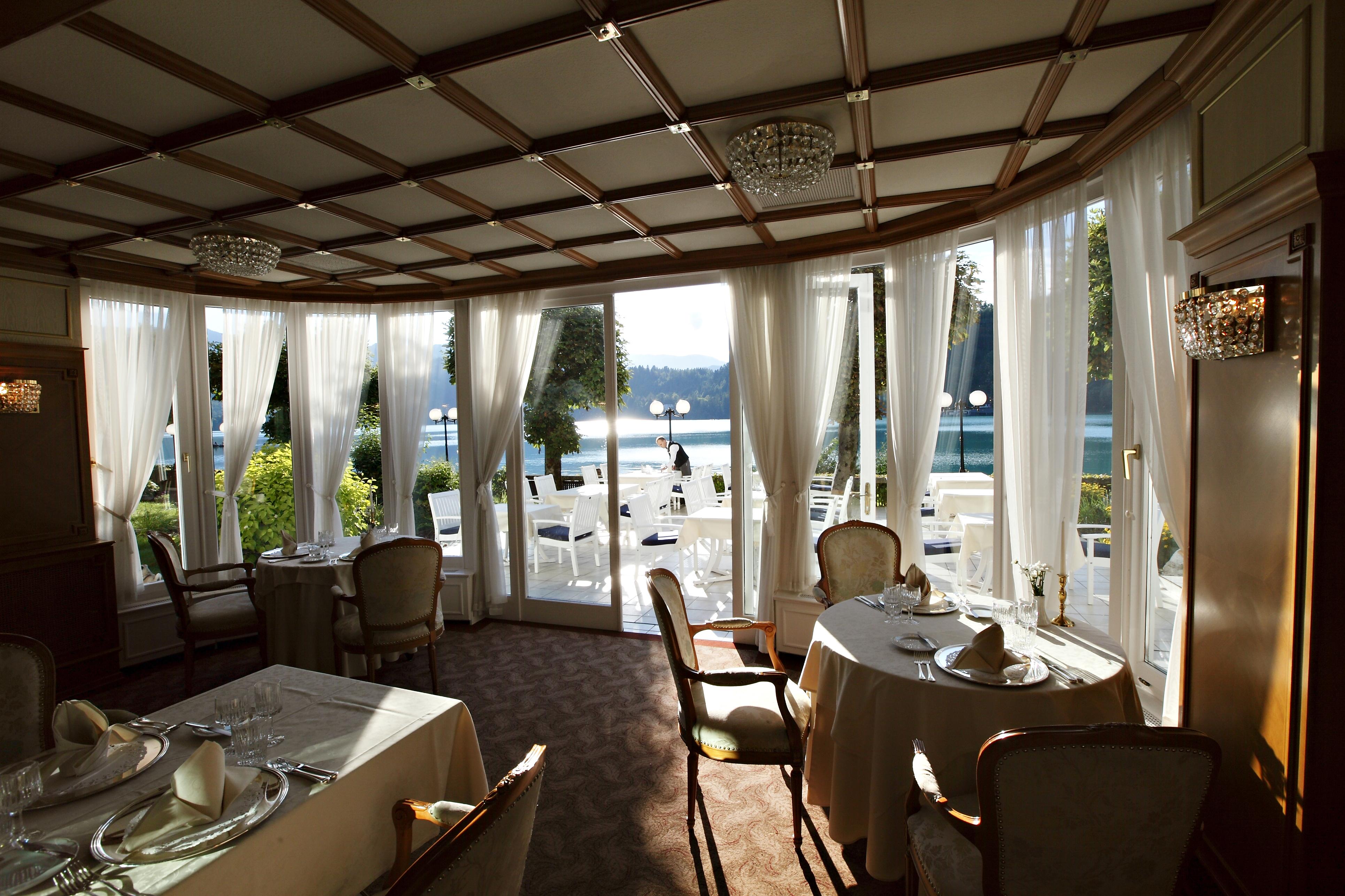 Grand Hotel Toplice - Small Luxury Hotels Of The World Bled Luaran gambar Restaurant