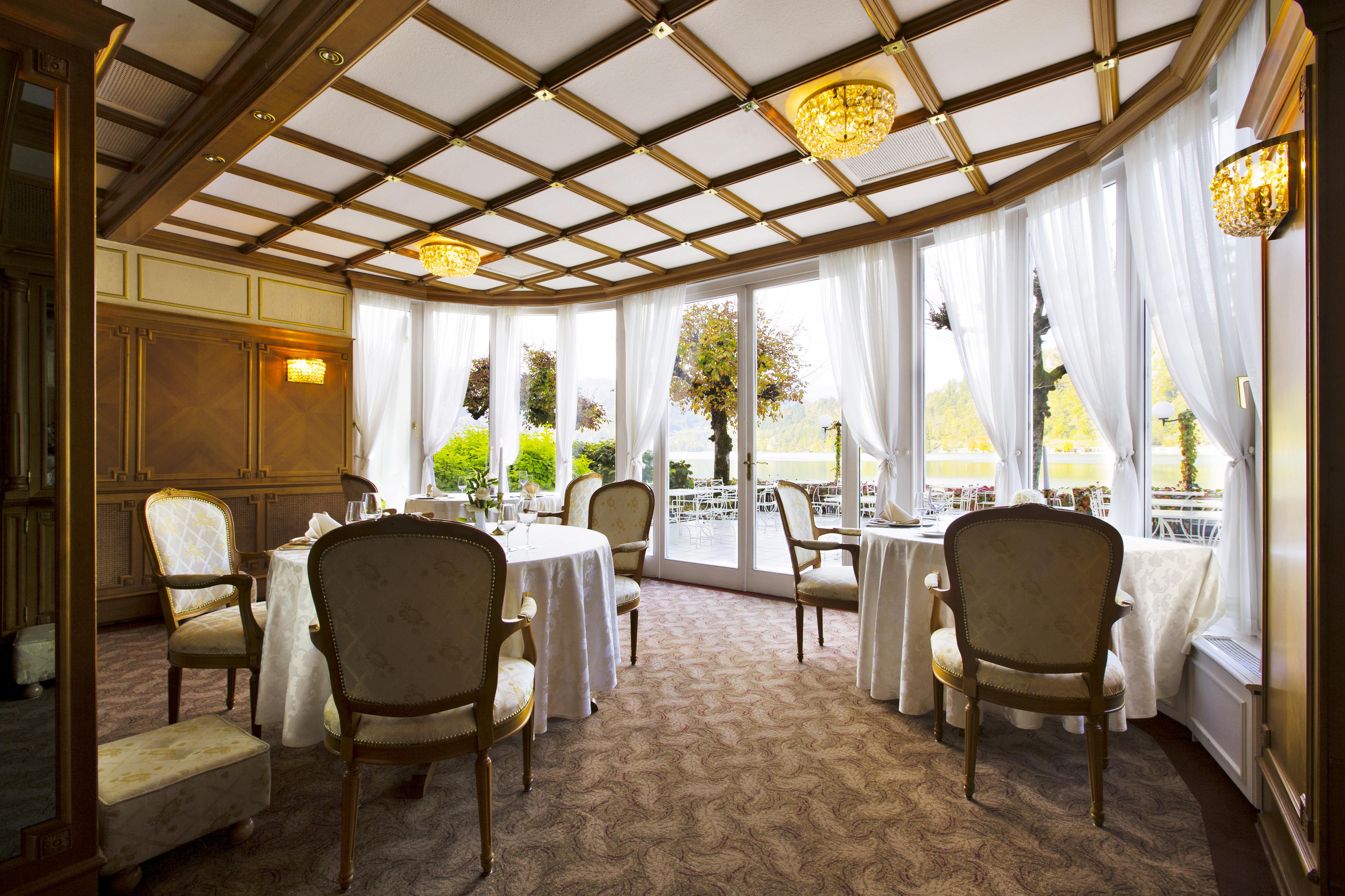 Grand Hotel Toplice - Small Luxury Hotels Of The World Bled Luaran gambar Restaurant
